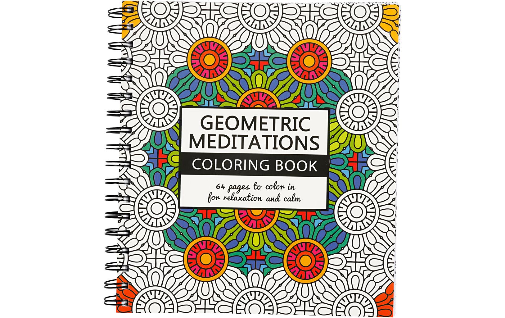 Creativ Company Malbuch Geometrische Meditation 19.5 x 23 cm, 64 Seiten Creativ Company Malbuch Geometrische Meditation 19.5 x 23 cm, 64 Seiten