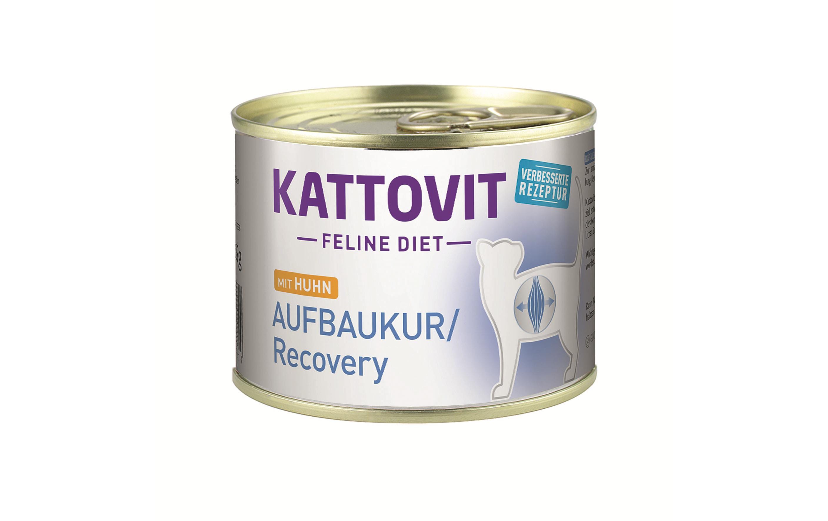 Kattovit Nassfutter Diet Aufbaukur Huhn, 185 g Kattovit Nassfutter Diet Aufbaukur Huhn, 185 g