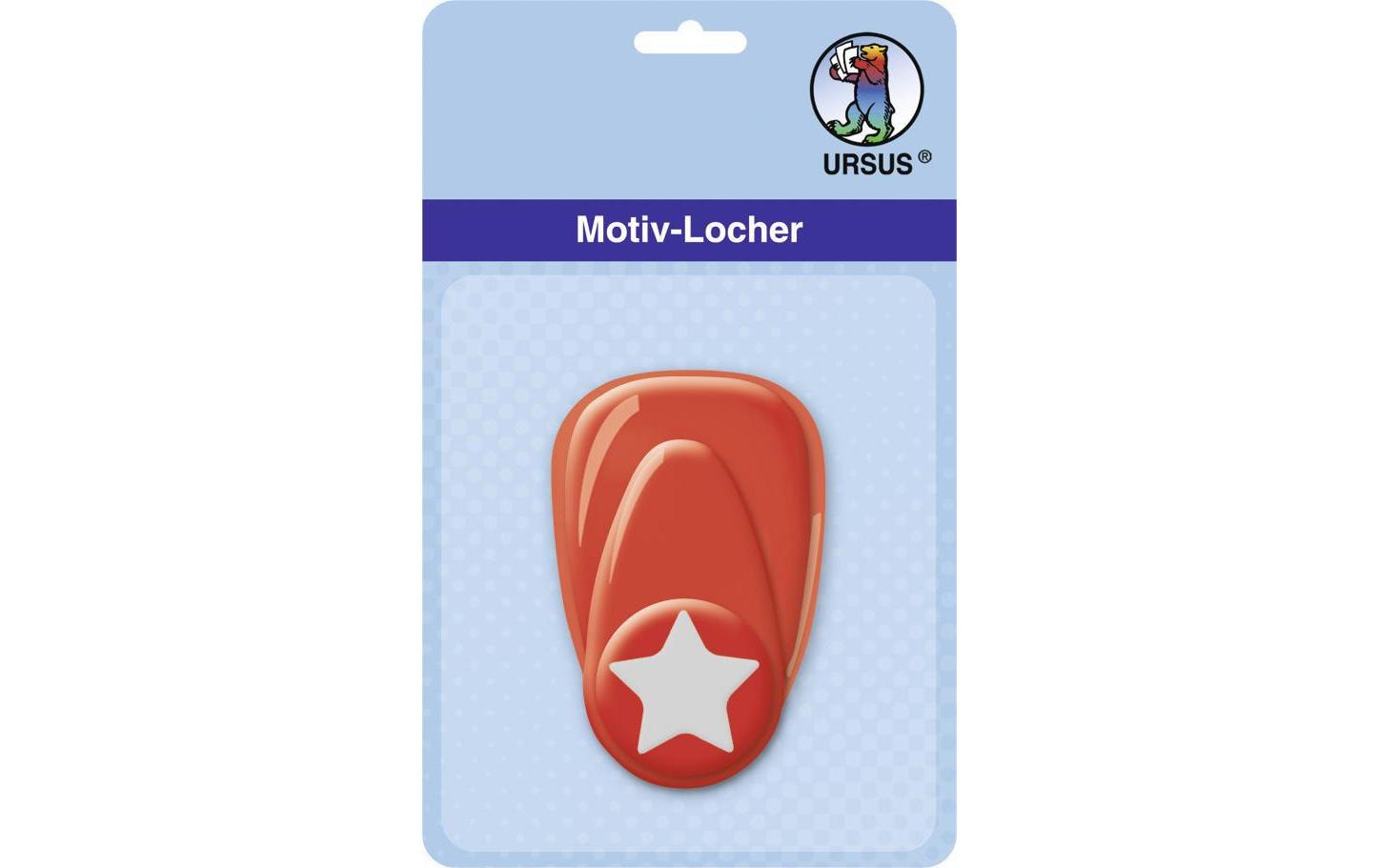 URSUS Motivstanzer Stern klein, 1.6 cm