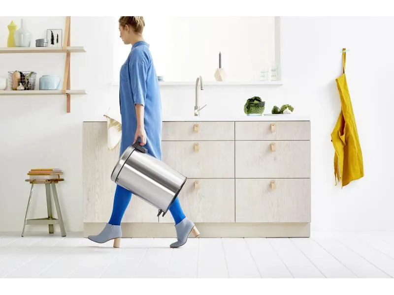 Brabantia Treteimer NewIcon 20 l, Matt Steel Brabantia Treteimer NewIcon 20 l, Matt Steel
