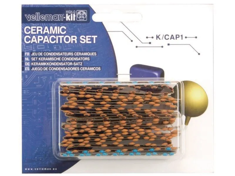 Velleman Keramikkondensatoren K/CAP1 224 Stück Velleman Keramikkondensatoren K/CAP1 224 Stück
