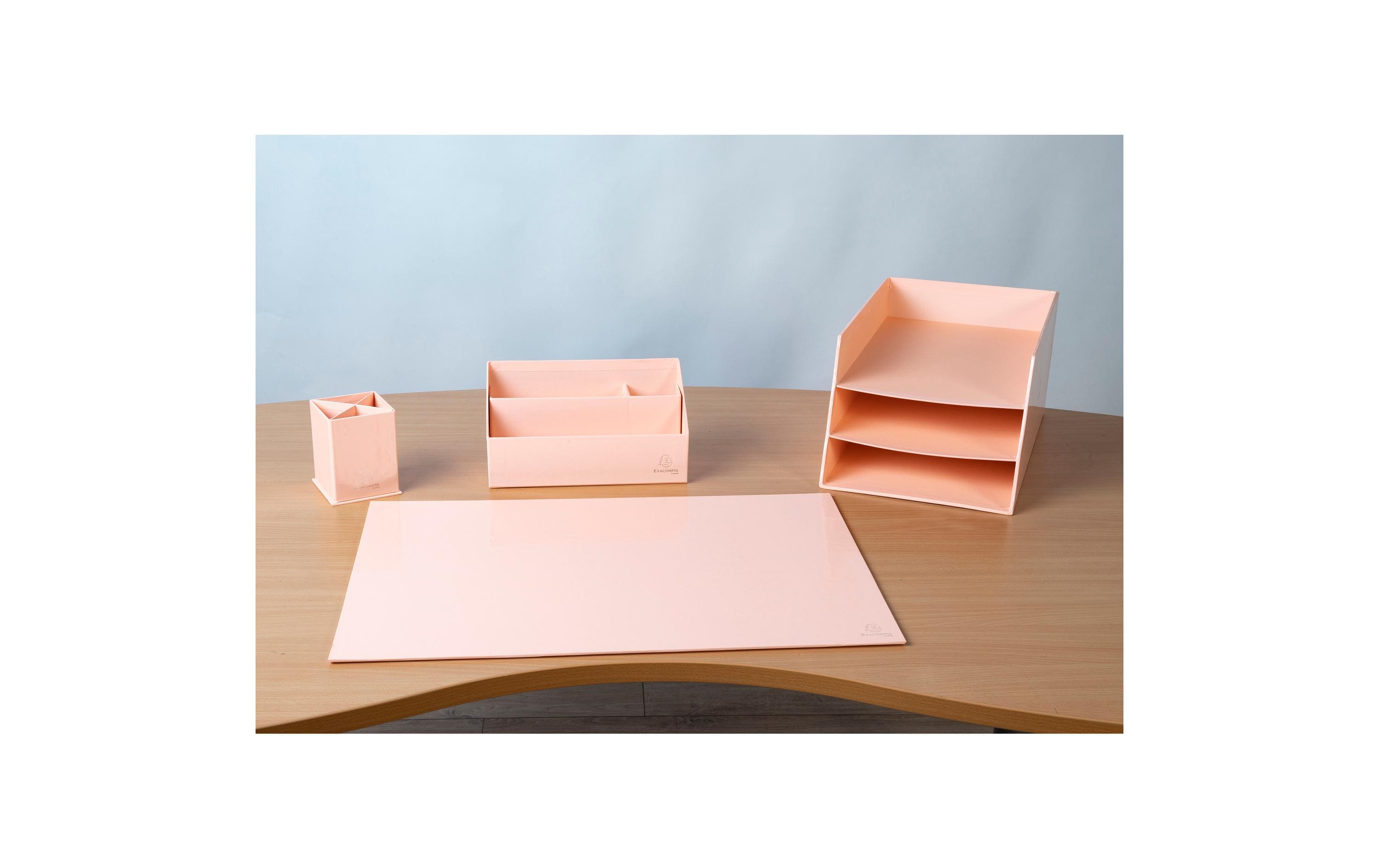 Exacompta Schreibunterlage Aquarel, 37.5 x 57.5 cm, Korallenrot