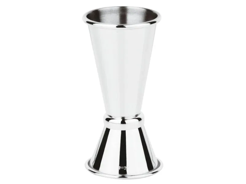Paderno Cocktail-Doppelmass 40/20 ml Silber Paderno Cocktail-Doppelmass 40/20 ml Silber