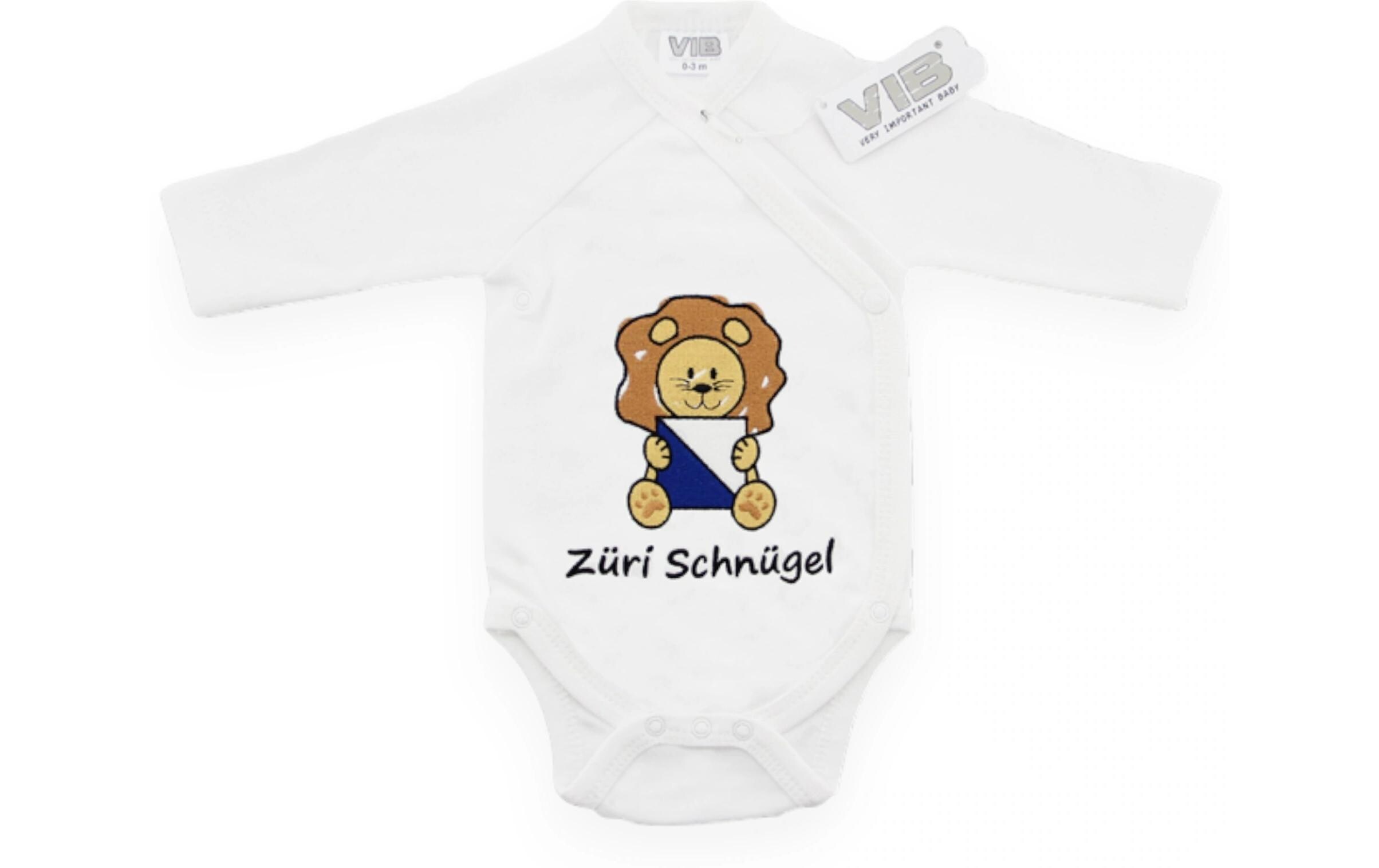 Very Important Baby Body Züri Schnügel Weiss