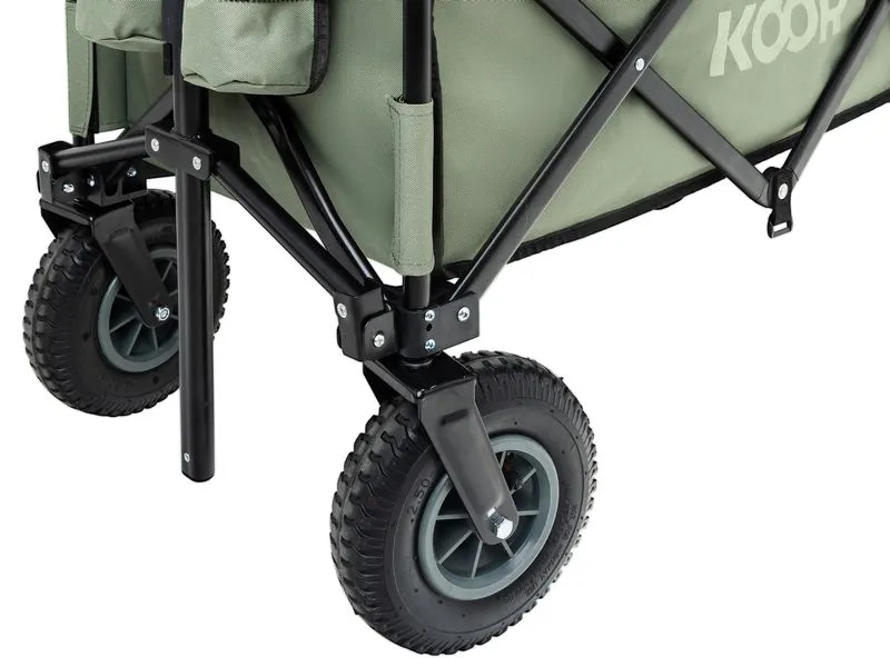 KOOR Leiterwagen mit Luftreifen Kjerre, Grün