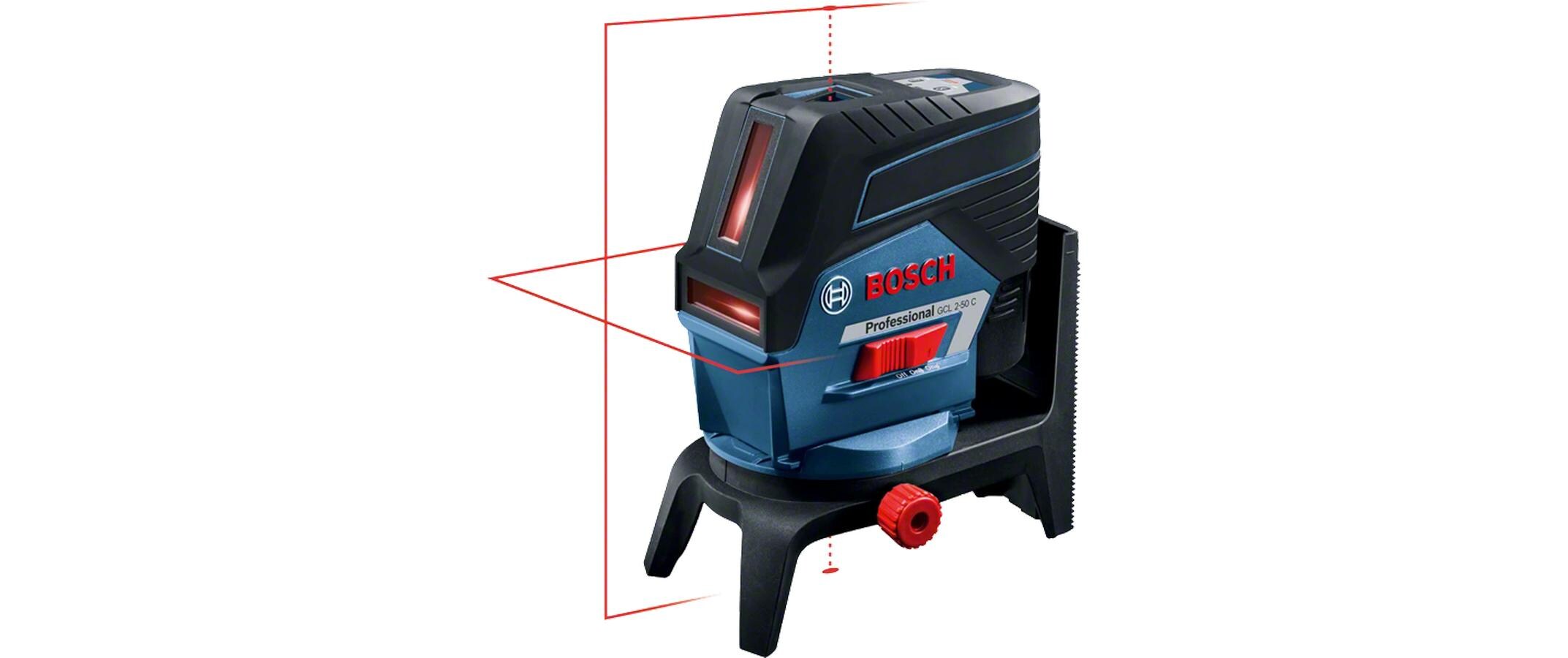 Bosch Professional Kombilaser GCL 2-50 C, 20 m