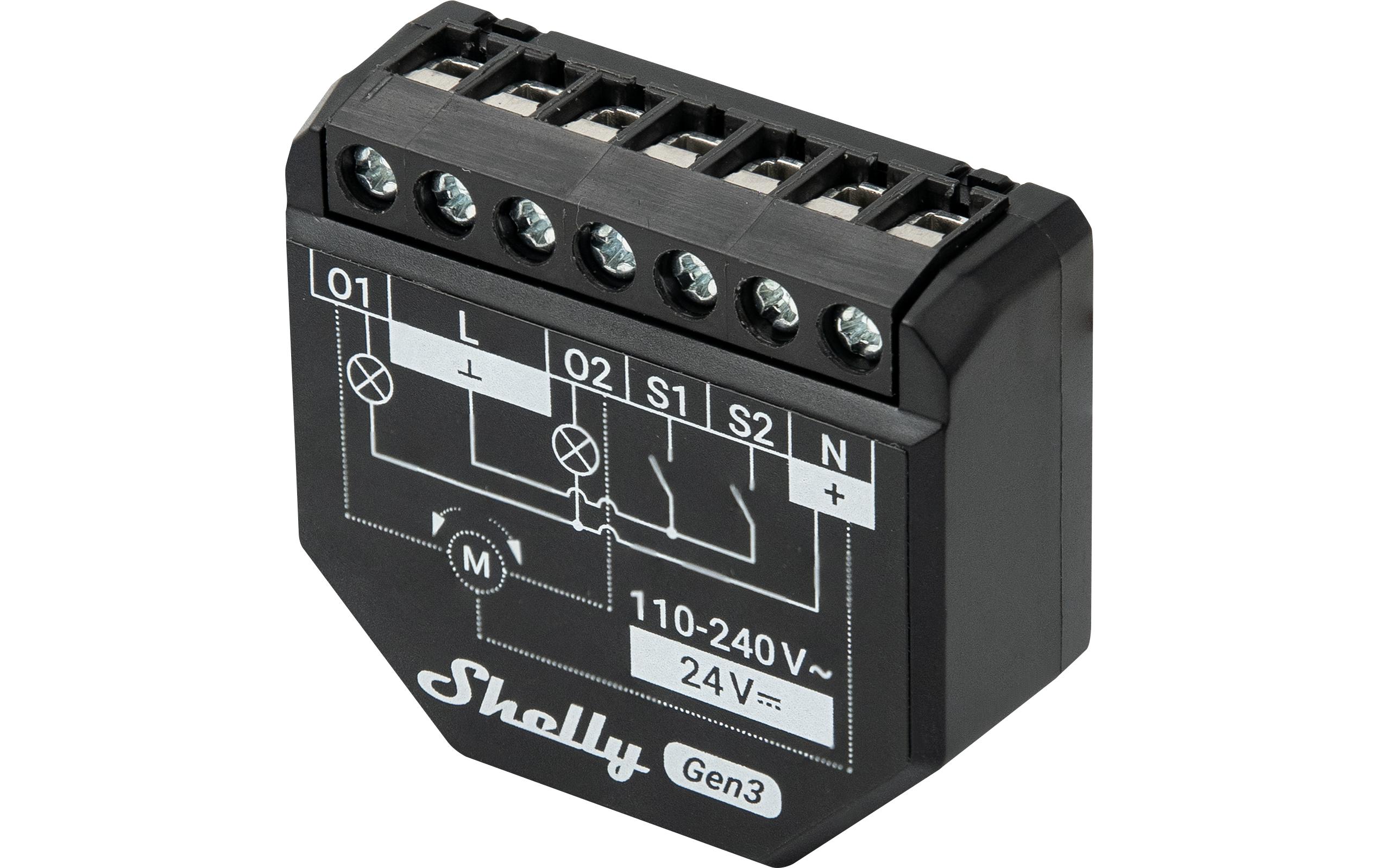 Shelly Smart Home Schalt-Messaktor 2PM Gen3 x 2