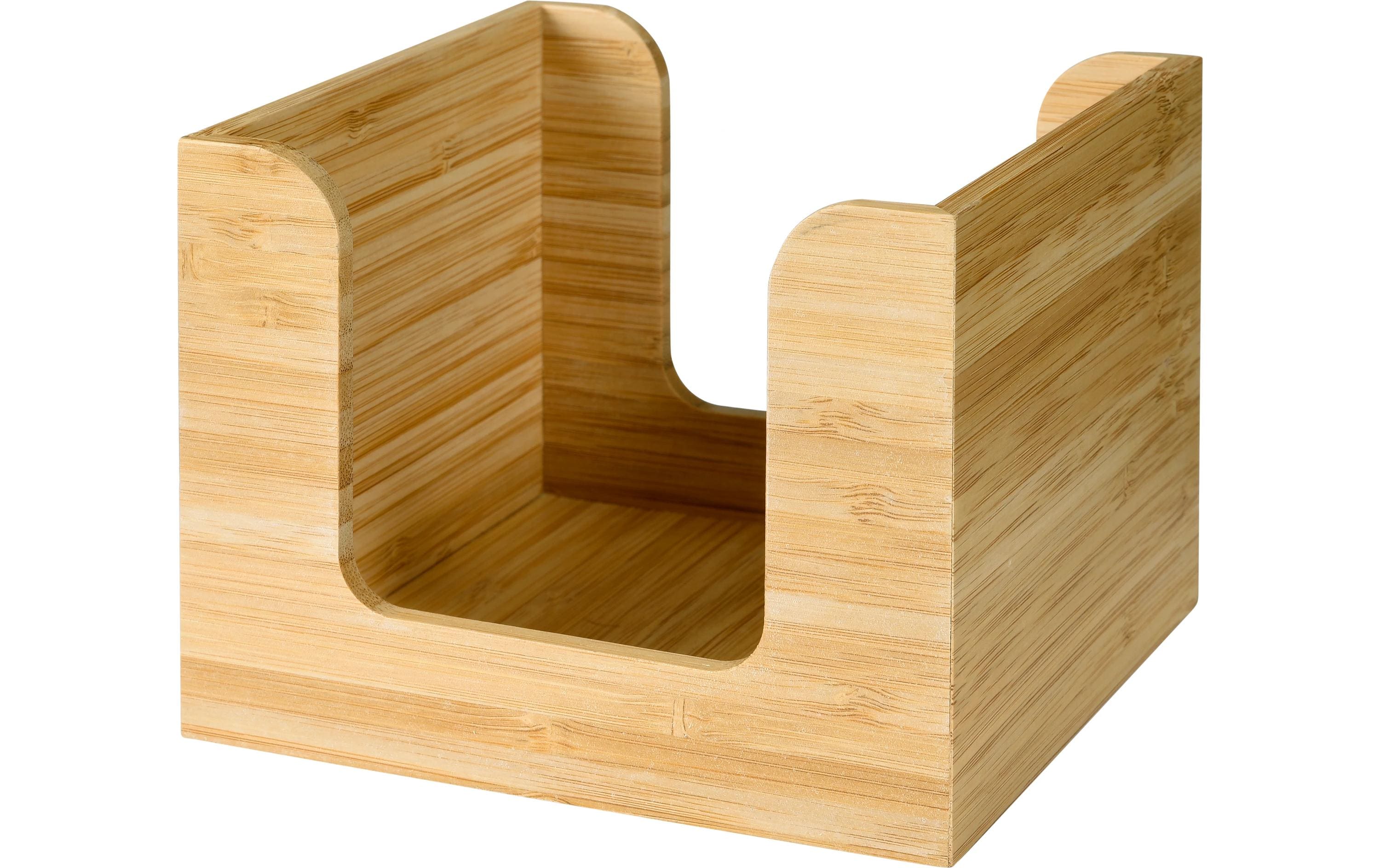 Duni Serviettenhalter 13 x 13 x 10 cm Braun