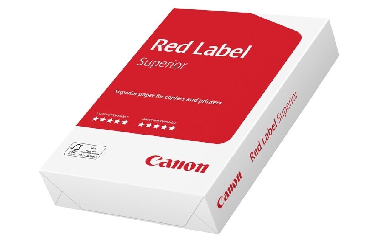 Canon Druckerpapier Red Label 100 FSC A4, Hochweiss, 500 Blatt Canon Druckerpapier Red Label 100 FSC A4, Hochweiss, 500 Blatt