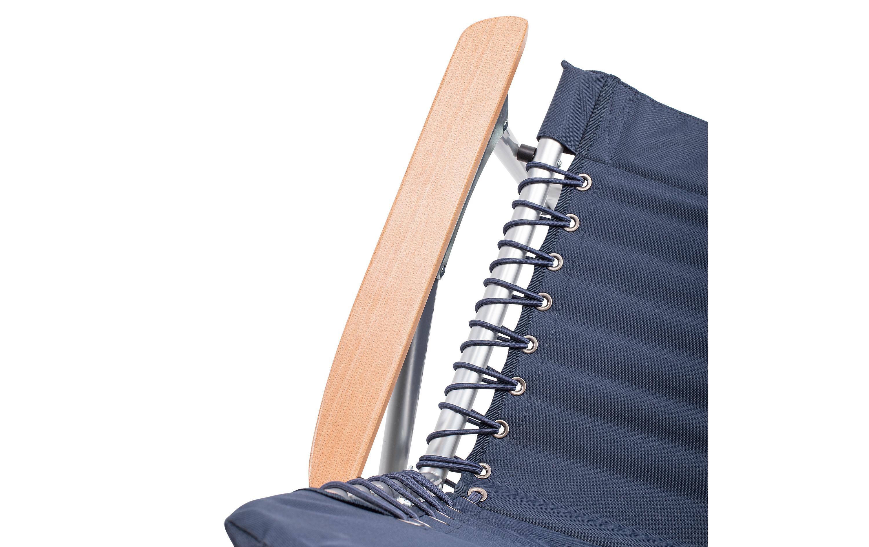 Campart Campingstuhl Pescara Dunkelblau