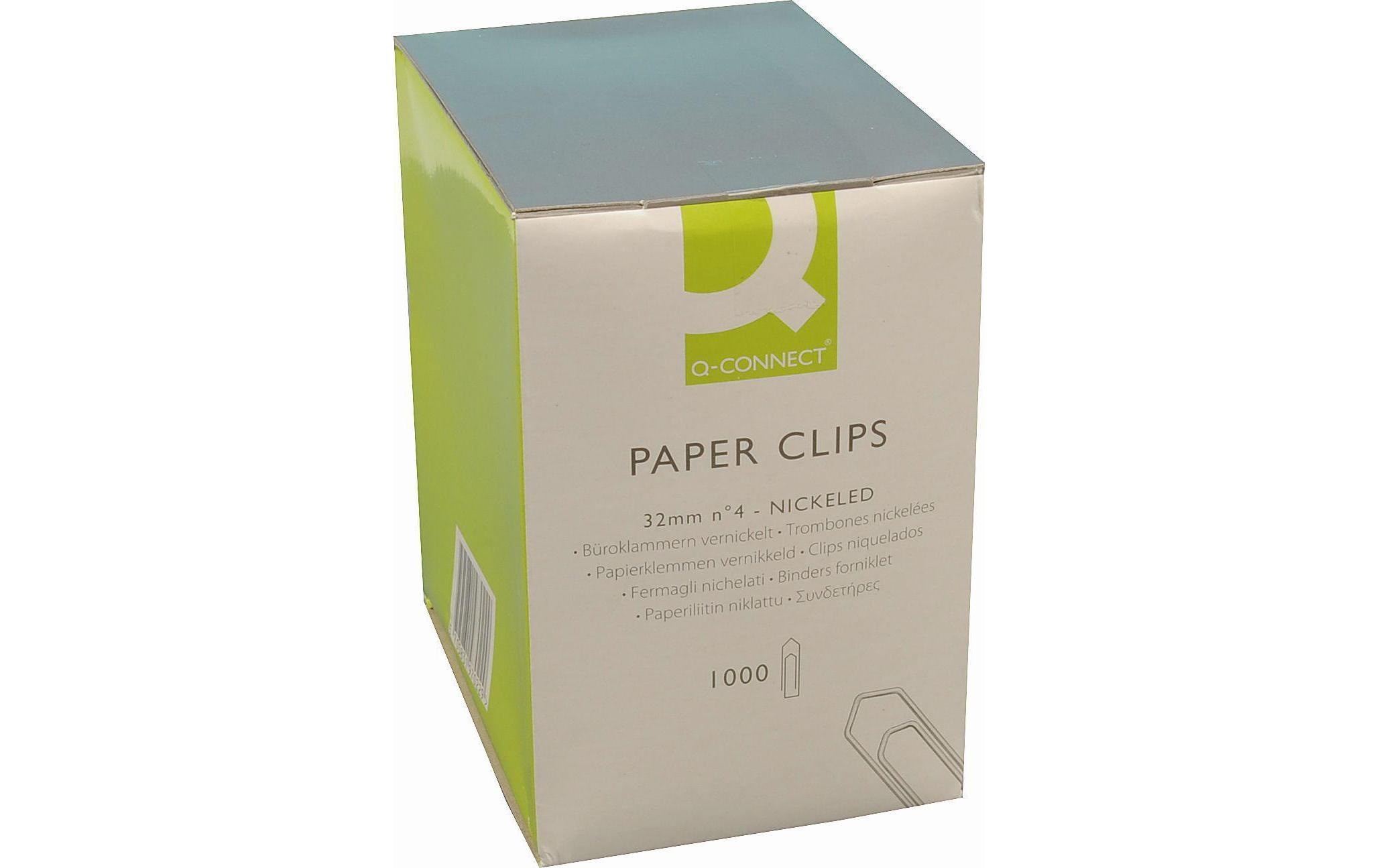 CONNECT Büroklammer 32 mm 1000 Stück CONNECT Büroklammer 32 mm 1000 Stück