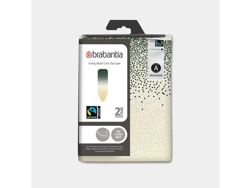 Brabantia Bügelbrettbezug A 110 x 30 cm, Grün/Beige Brabantia Bügelbrettbezug A 110 x 30 cm, Grün/Beige