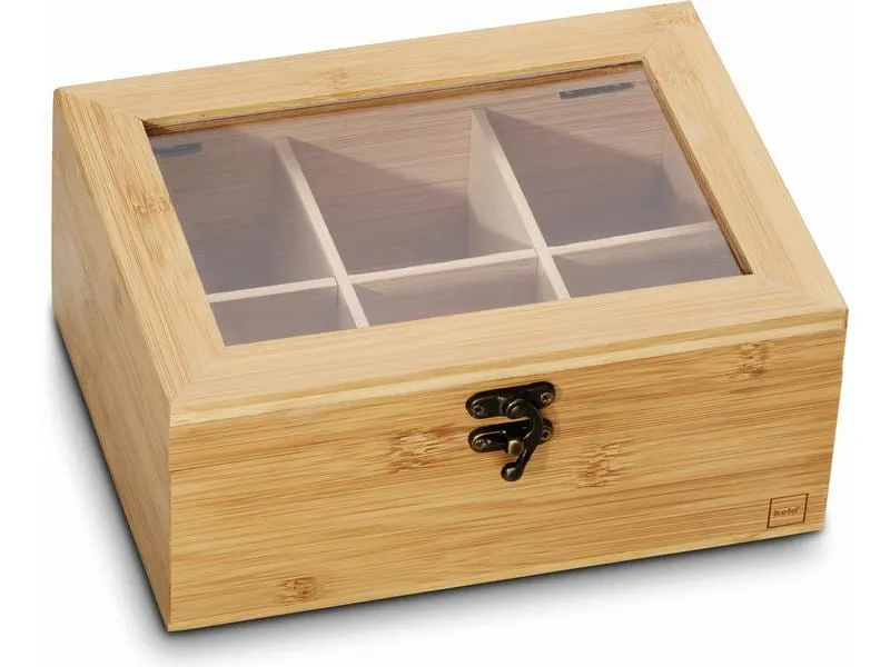 Kela Teebeutel-Box Noa Hellbraun Kela Teebeutel-Box Noa Hellbraun