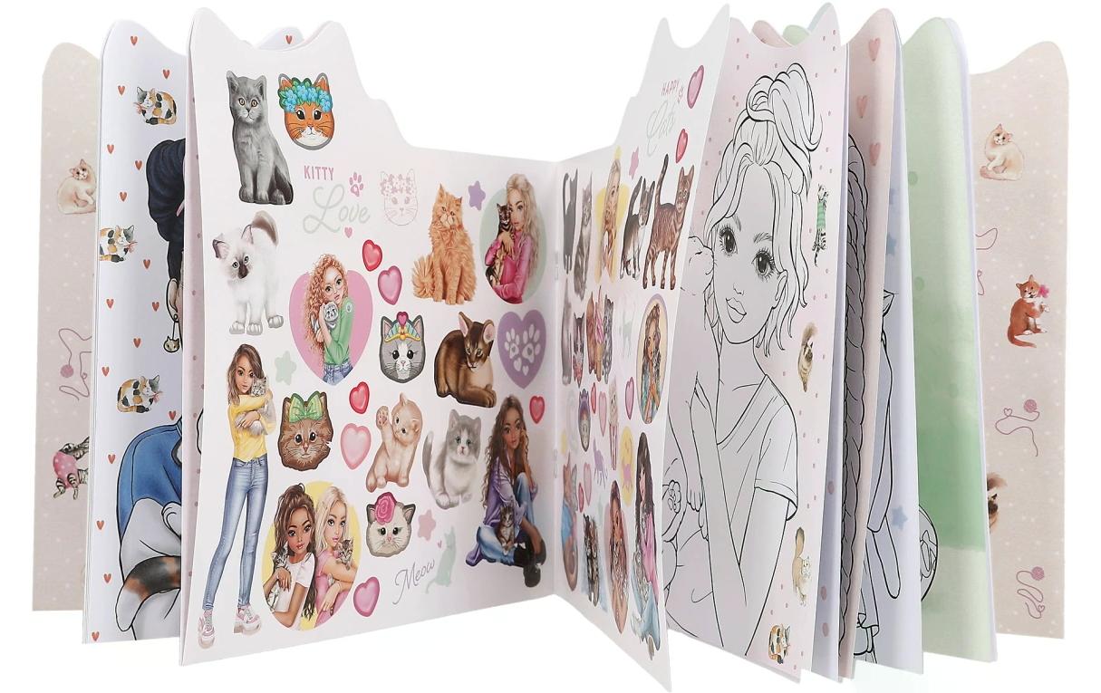 Topmodel Malbuch Kitty Top Model