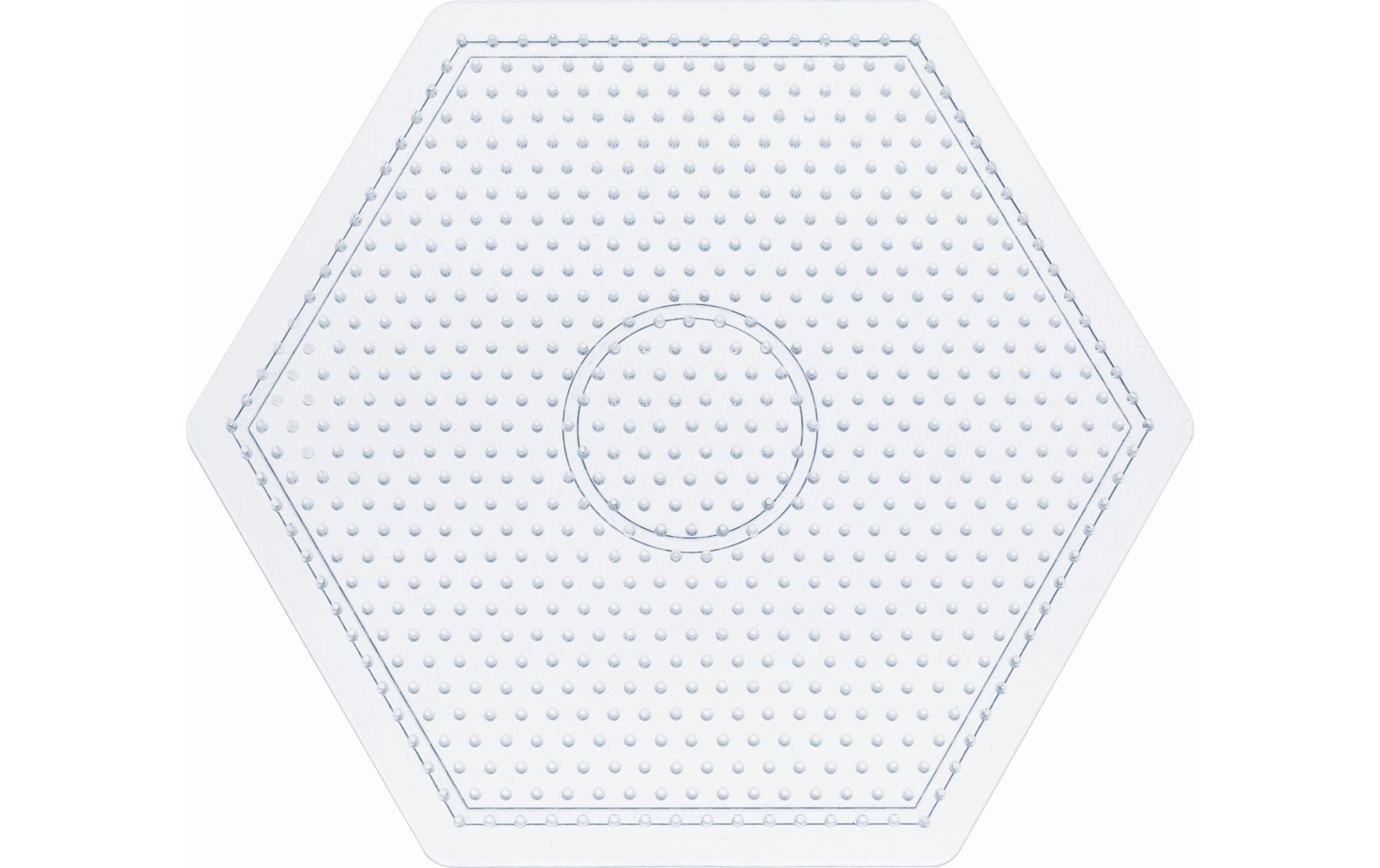 Folia Bügelperlen Platten Stiftplatten-Set Weiss