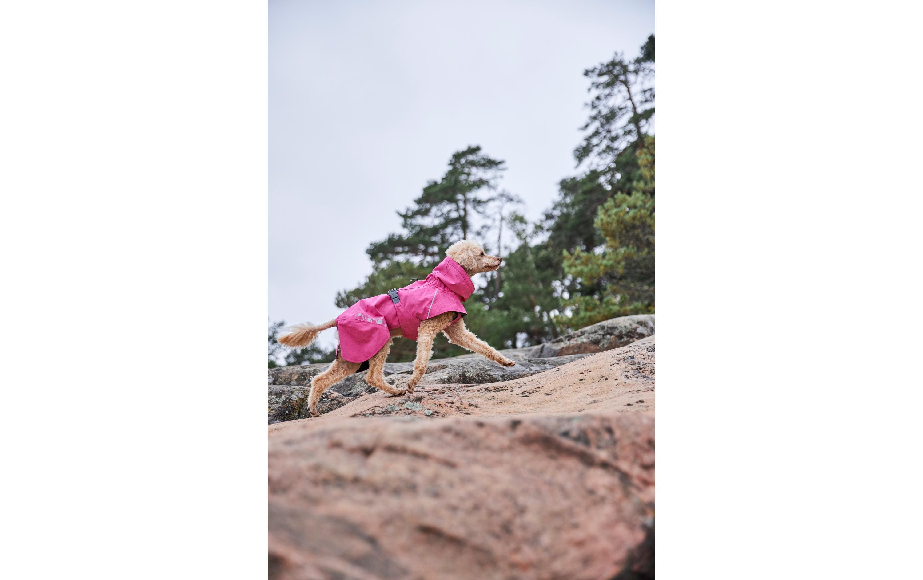 HURTTA Regenmantel Monsoon V2 Eco Pink, 35 cm