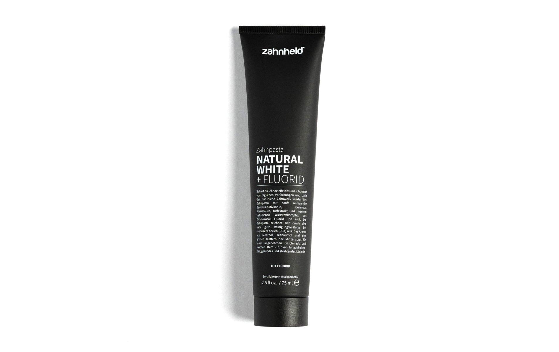 Zahnheld Zahnpasta NaturalWhite+Fluorid 75 ml Zahnheld Zahnpasta NaturalWhite+Fluorid 75 ml