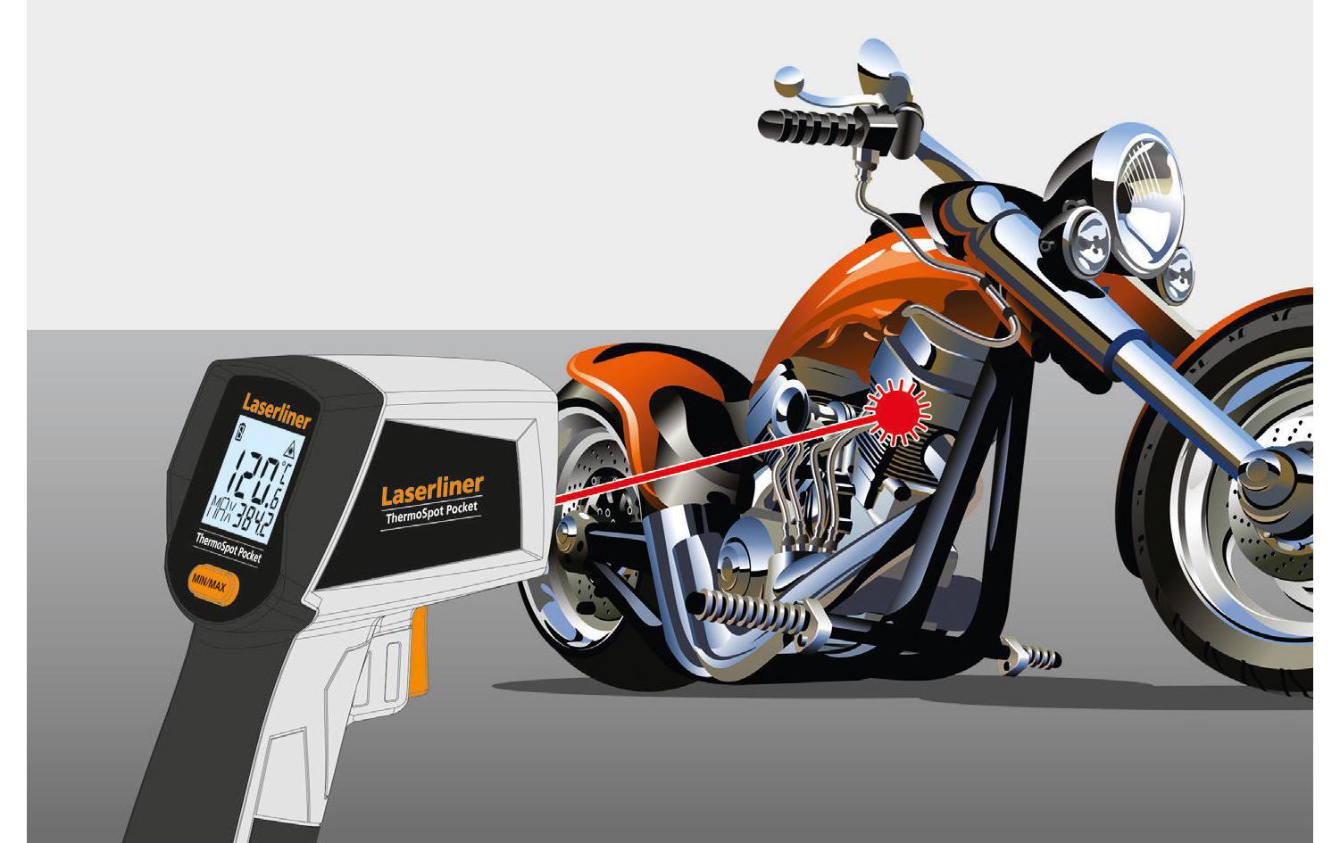 Laserliner Infrarot-Messgerät ThermoSpot Pocket Laserliner Infrarot-Messgerät ThermoSpot Pocket