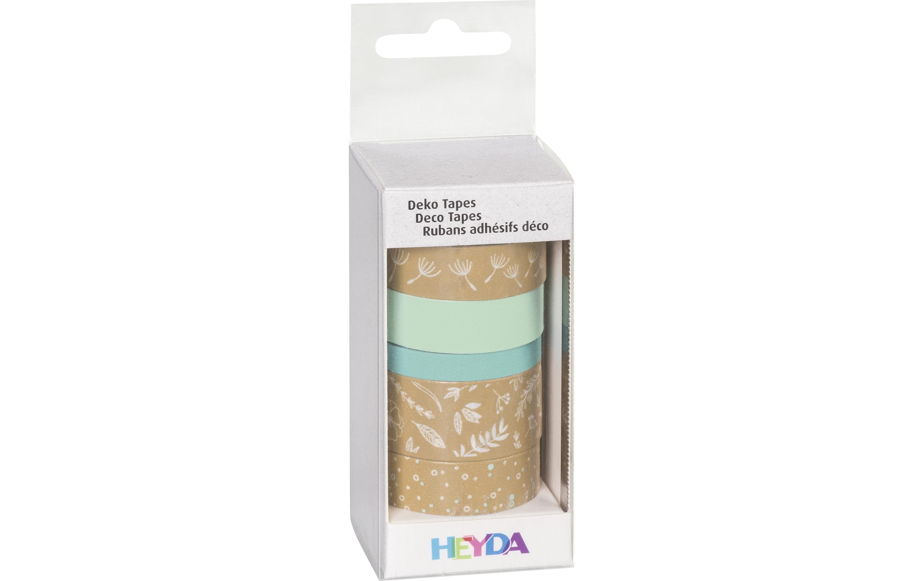Heyda Washi Tape Natur Blätter Blau Heyda Washi Tape Natur Blätter Blau