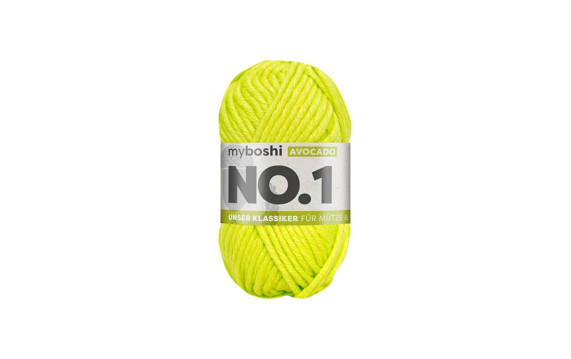 myBoshi Wolle Nr.1 Avocado 50 g, 55 m