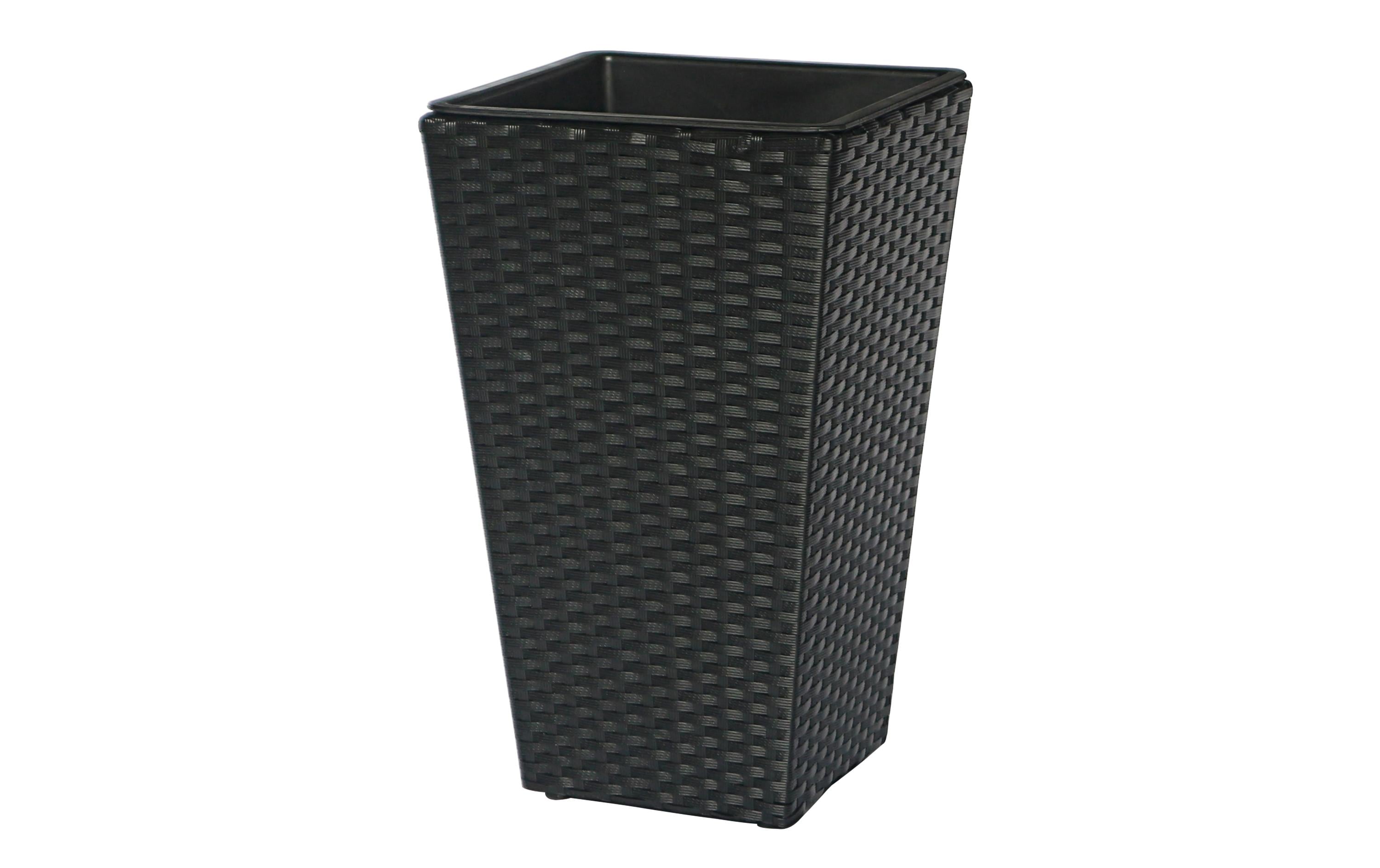 COCON Pflanzentopf 2.52 L Schwarz