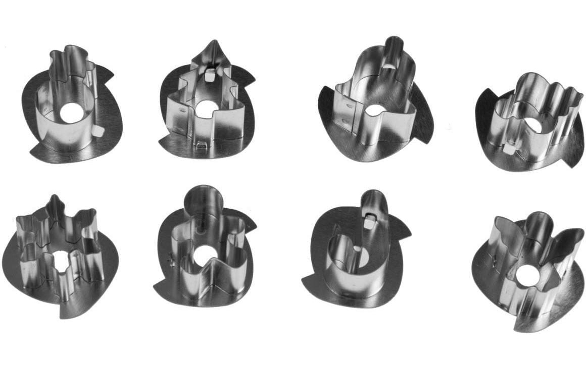 Ibili Guetzli-Ausstecher Spitzbuben 8-teilig