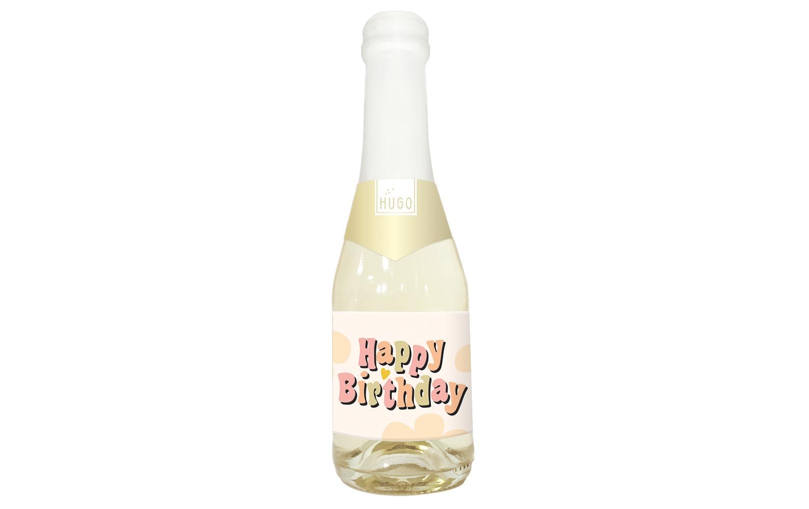 Grafik Werkstatt Hugo-Flasche Happy Birthday 0.2 l