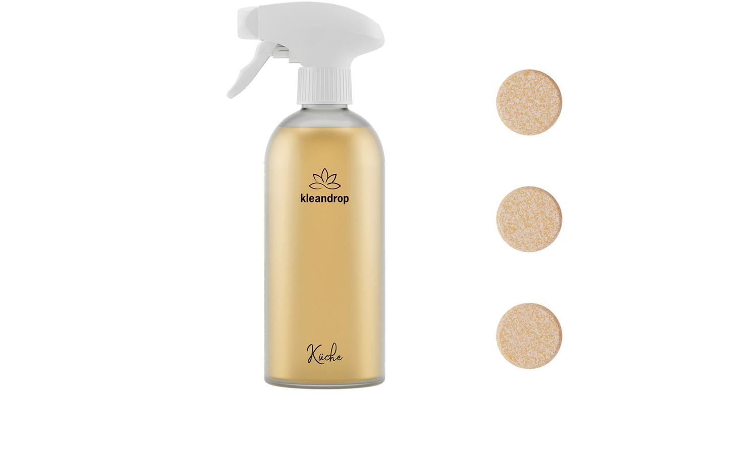 kleandrop Küchenreiniger Starter Set 3 Stück