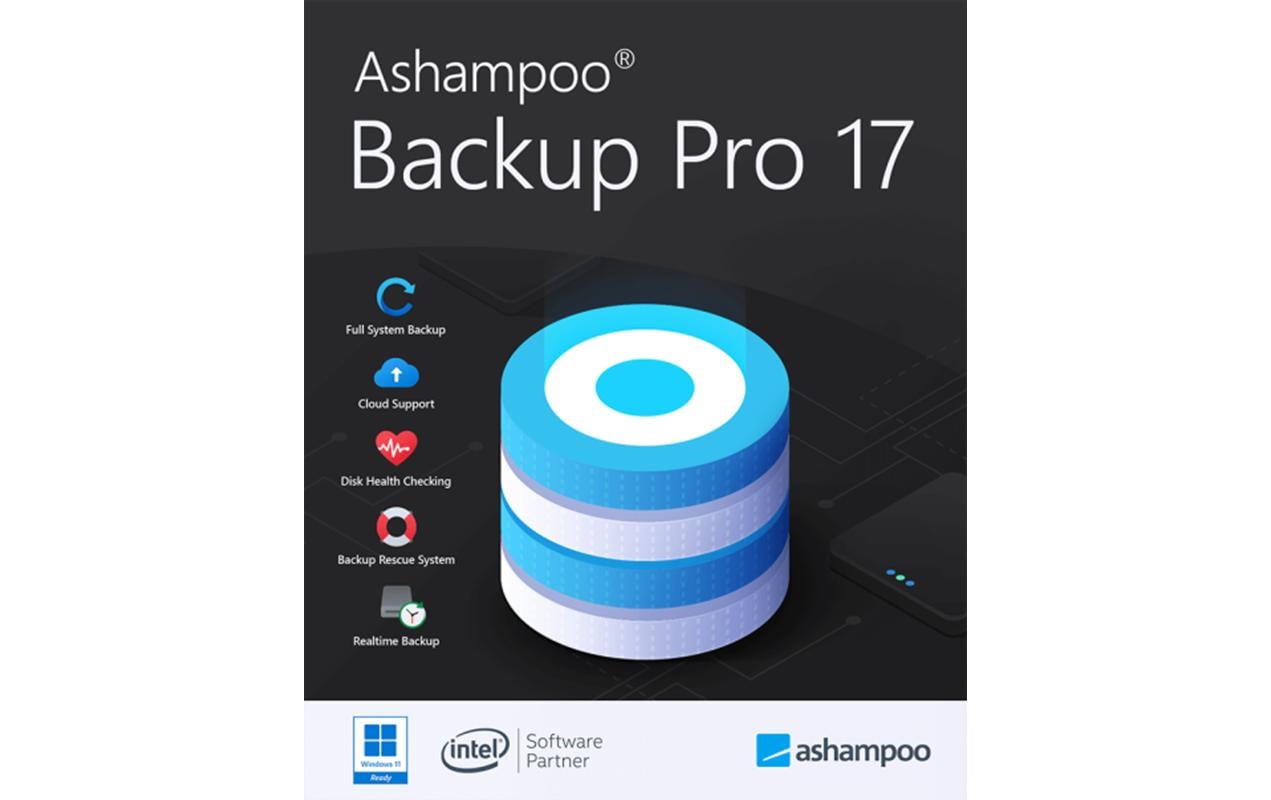 Ashampoo Backup Pro 17 ESD, Vollversion, 1 PC