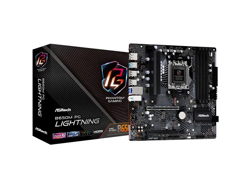 ASRock Mainboard B650M PG Lightning ASRock Mainboard B650M PG Lightning