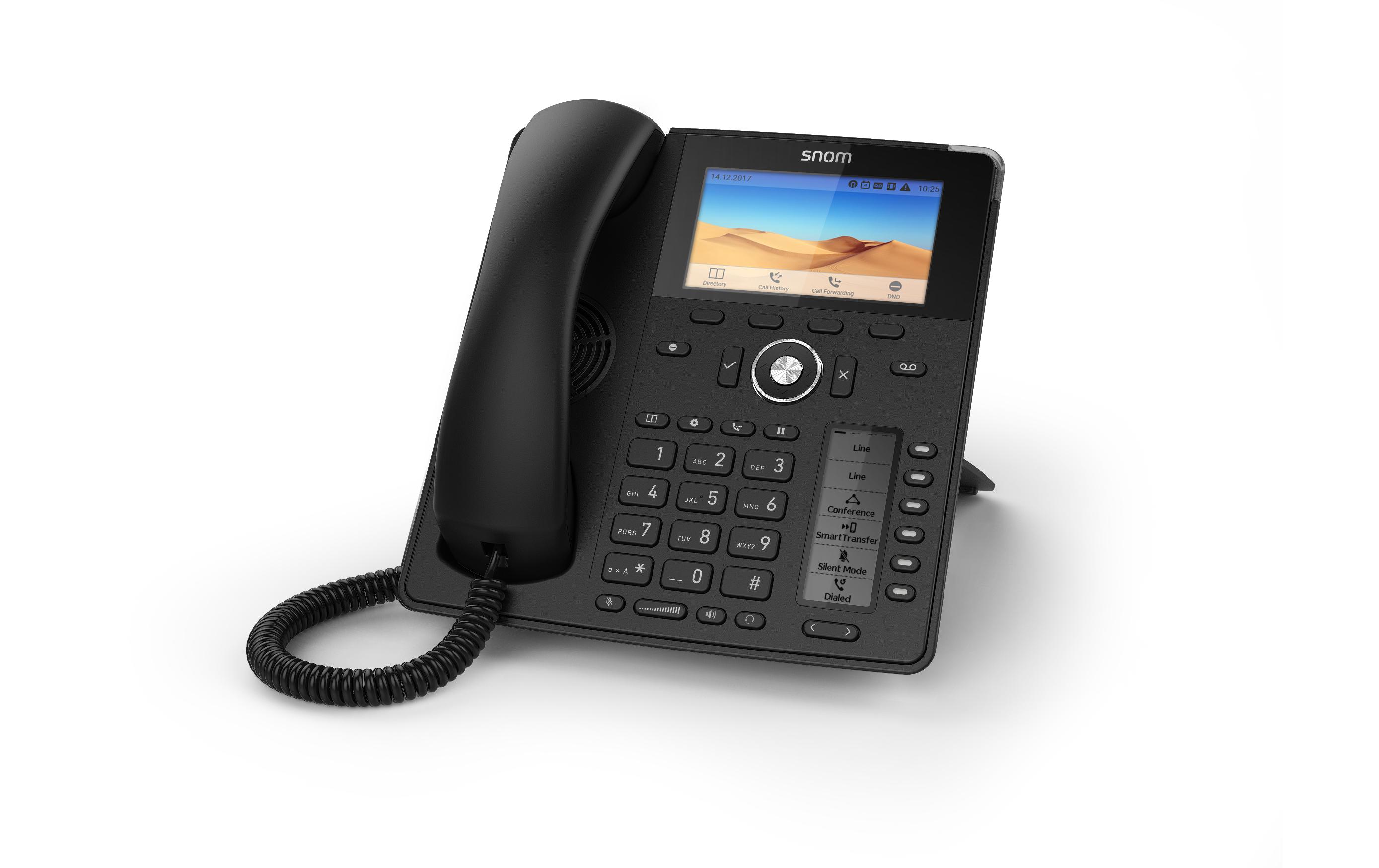 snom Tischtelefon D785 Schwarz