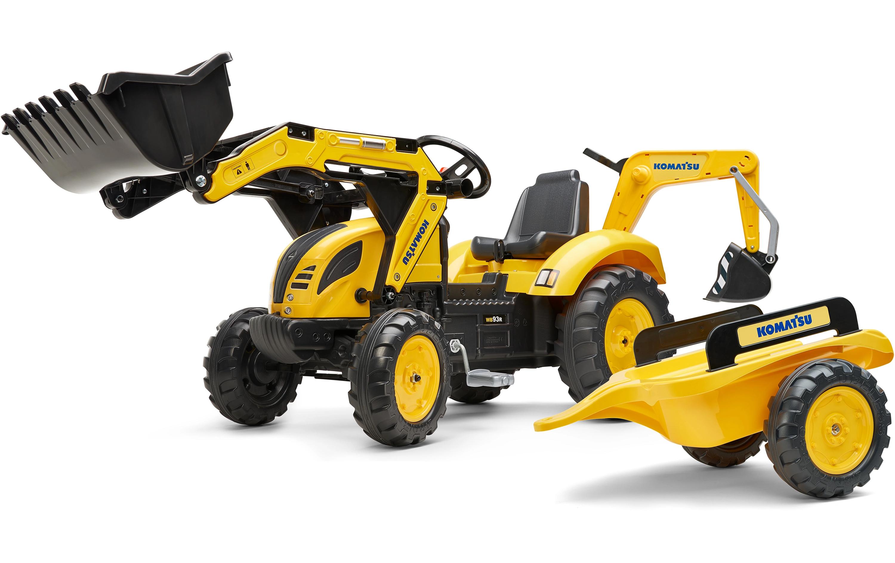 Falk Komatsu Traktor + Anh. XXL