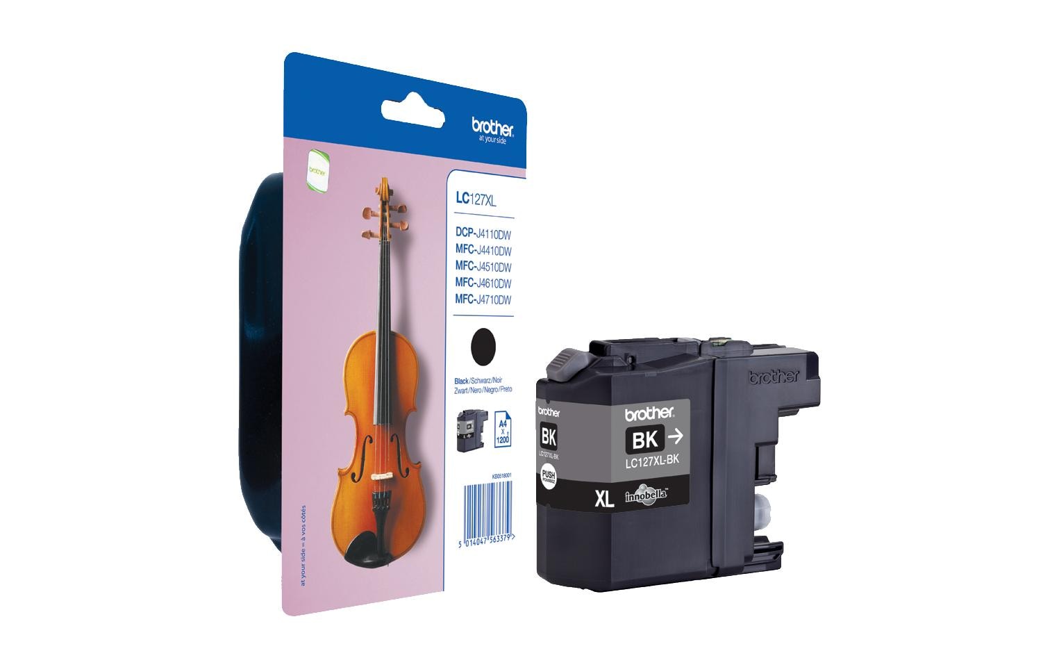 Brother Tinte LC-127XLBK Black