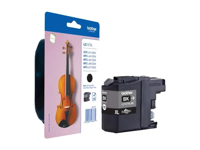 Brother Tinte LC-127XLBK Black Brother Tinte LC-127XLBK Black
