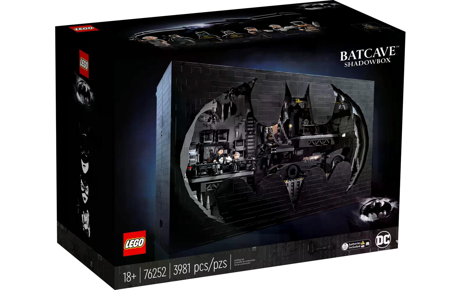 LEGO® DC Bathöhle – Schaukasten 76252
