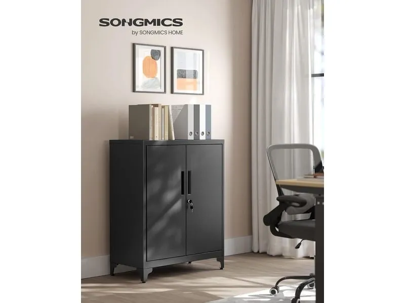 Songmics Aktenschrank 80 x 40 x 90 cm Songmics Aktenschrank 80 x 40 x 90 cm