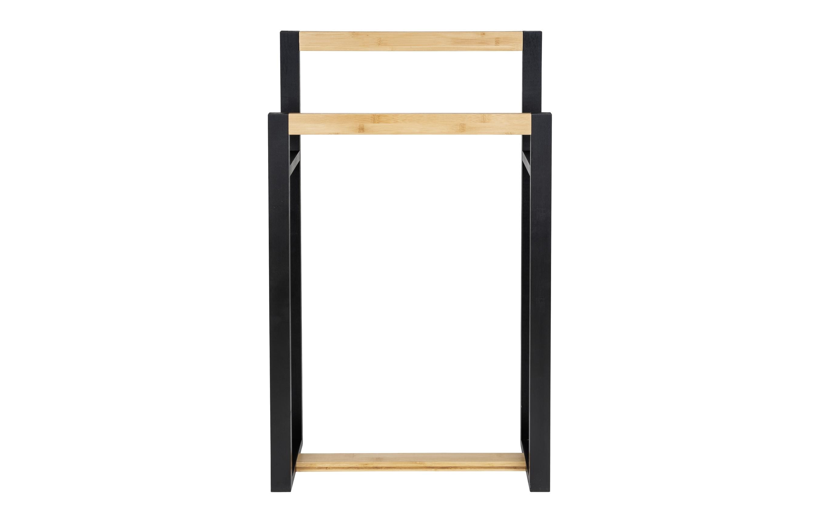 Wenko Handtuchhalter Braidi Natural/Schwarz