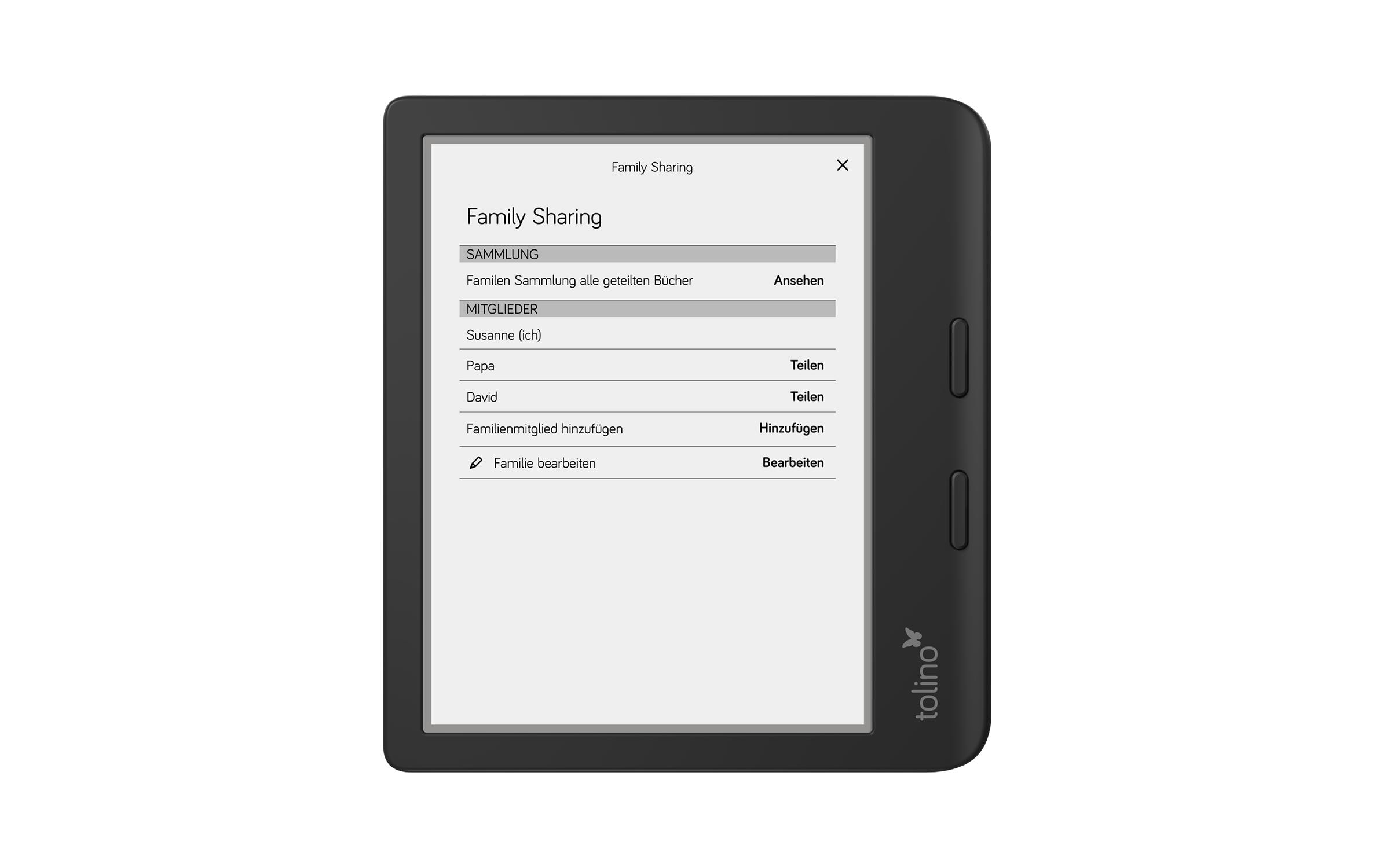 Tolino E-Book Reader Tolino vision color