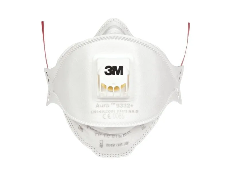 3M Atemschutzmaske Aura 9332+ FFP3, 10 Stück