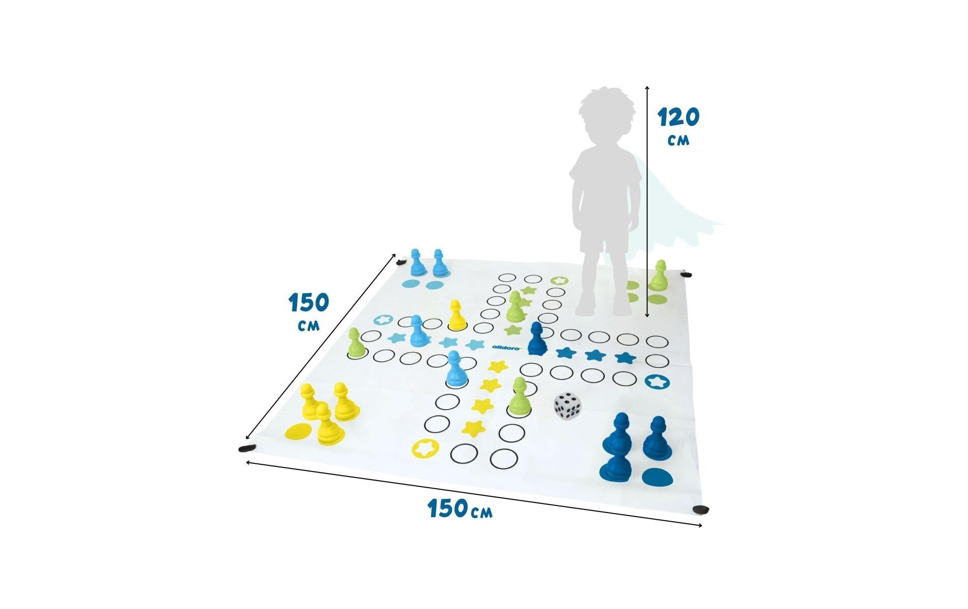 alldoro Spiel XXL Ludo