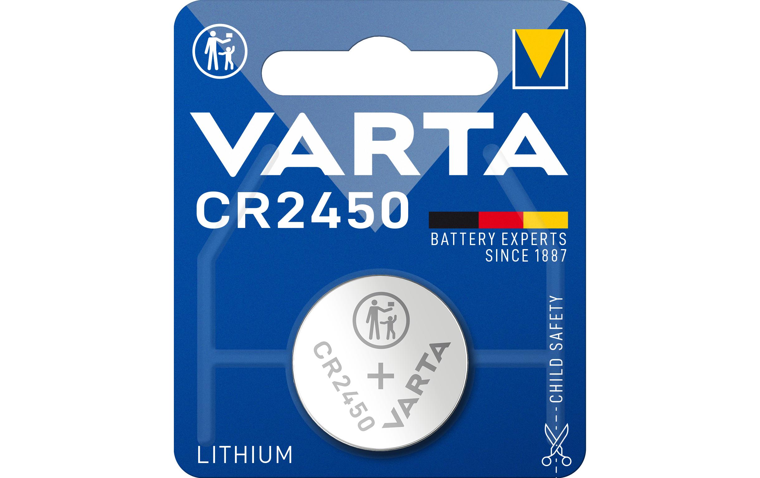 Varta Knopfzelle CR2450 1 Stück
