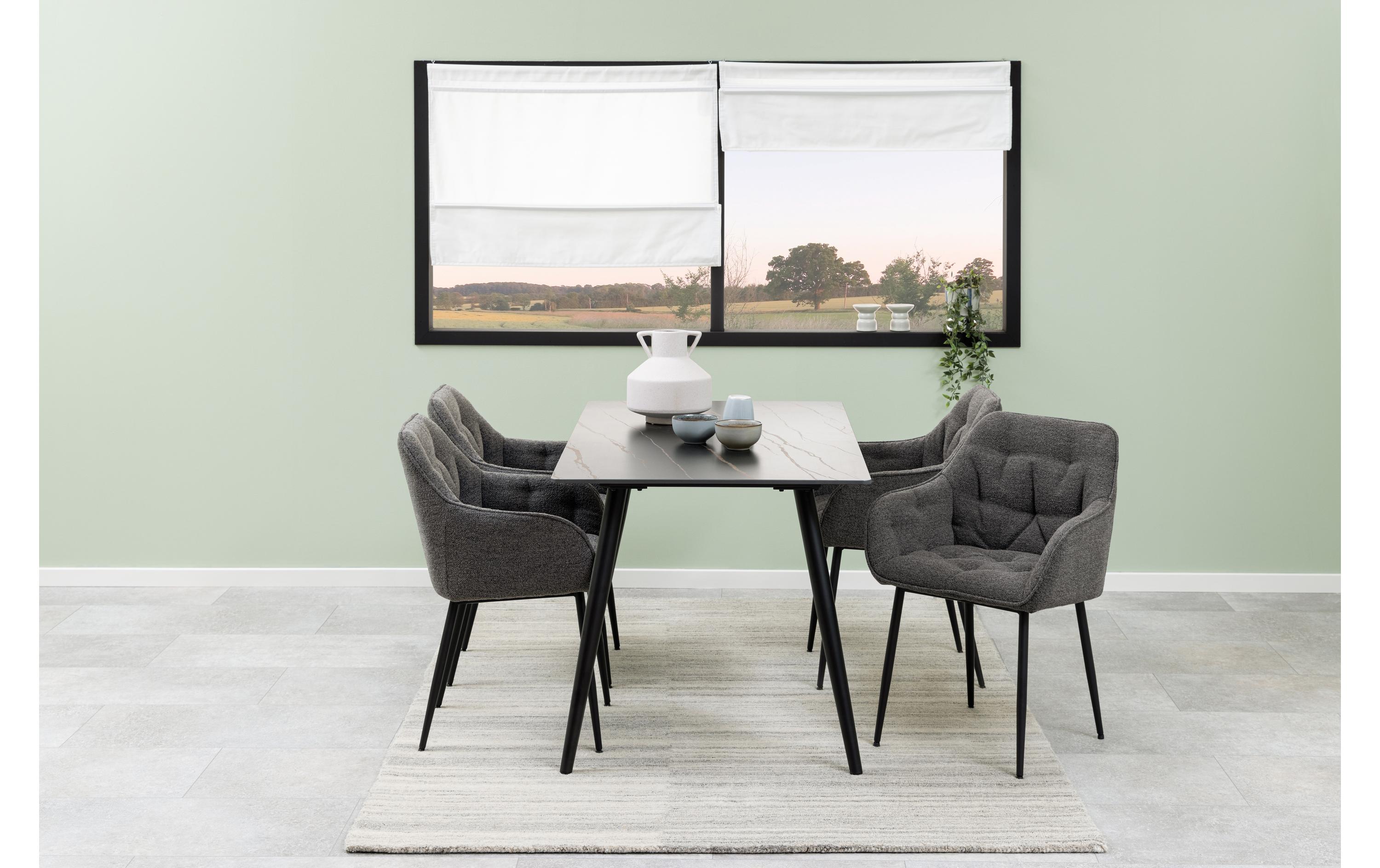 AC Design Stuhl Brooke Monza1, 2 Stück, Anthrazit