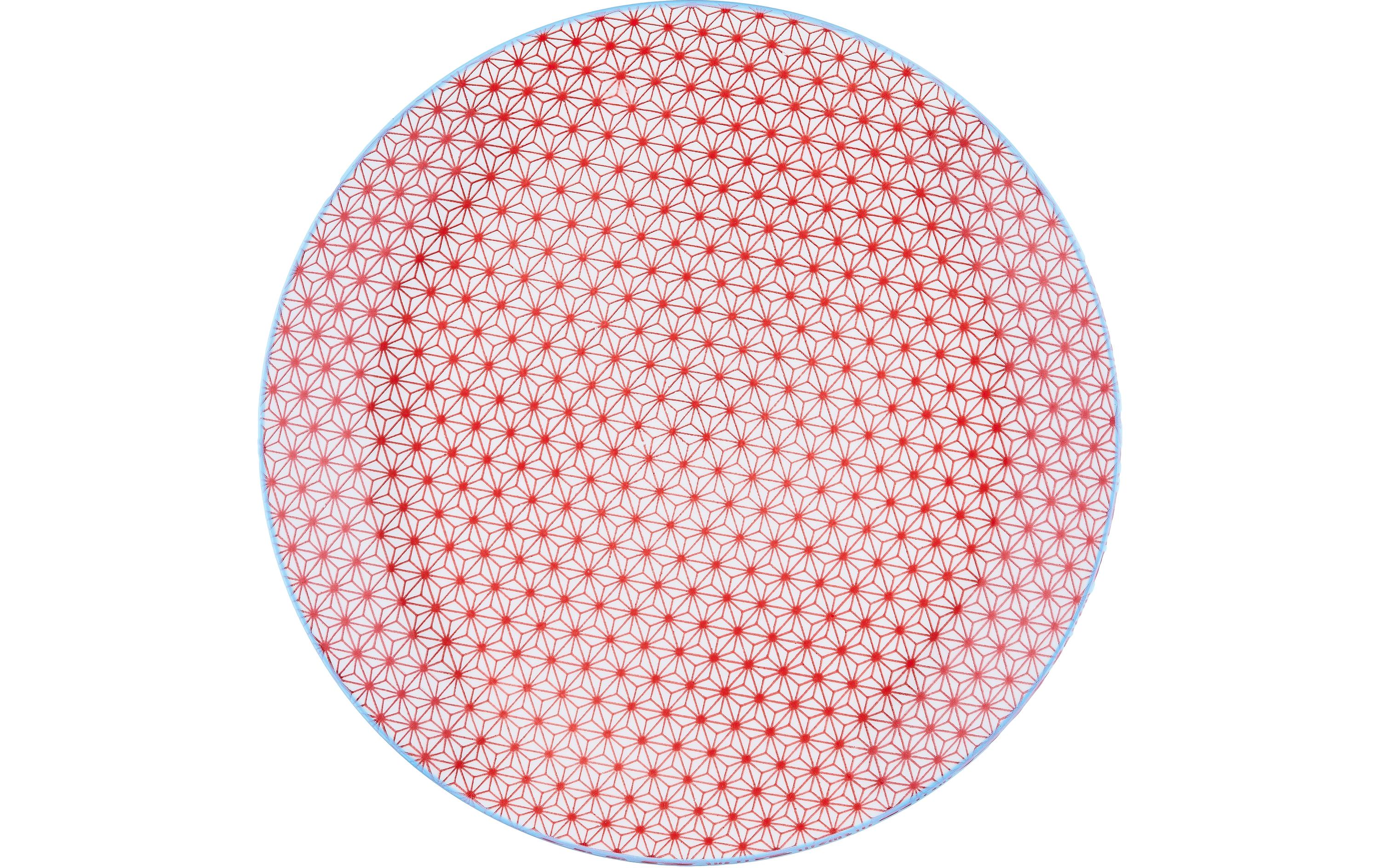 Björn Speiseteller Pattern Ø 26 cm, 6 Stück, Mehrfarbig