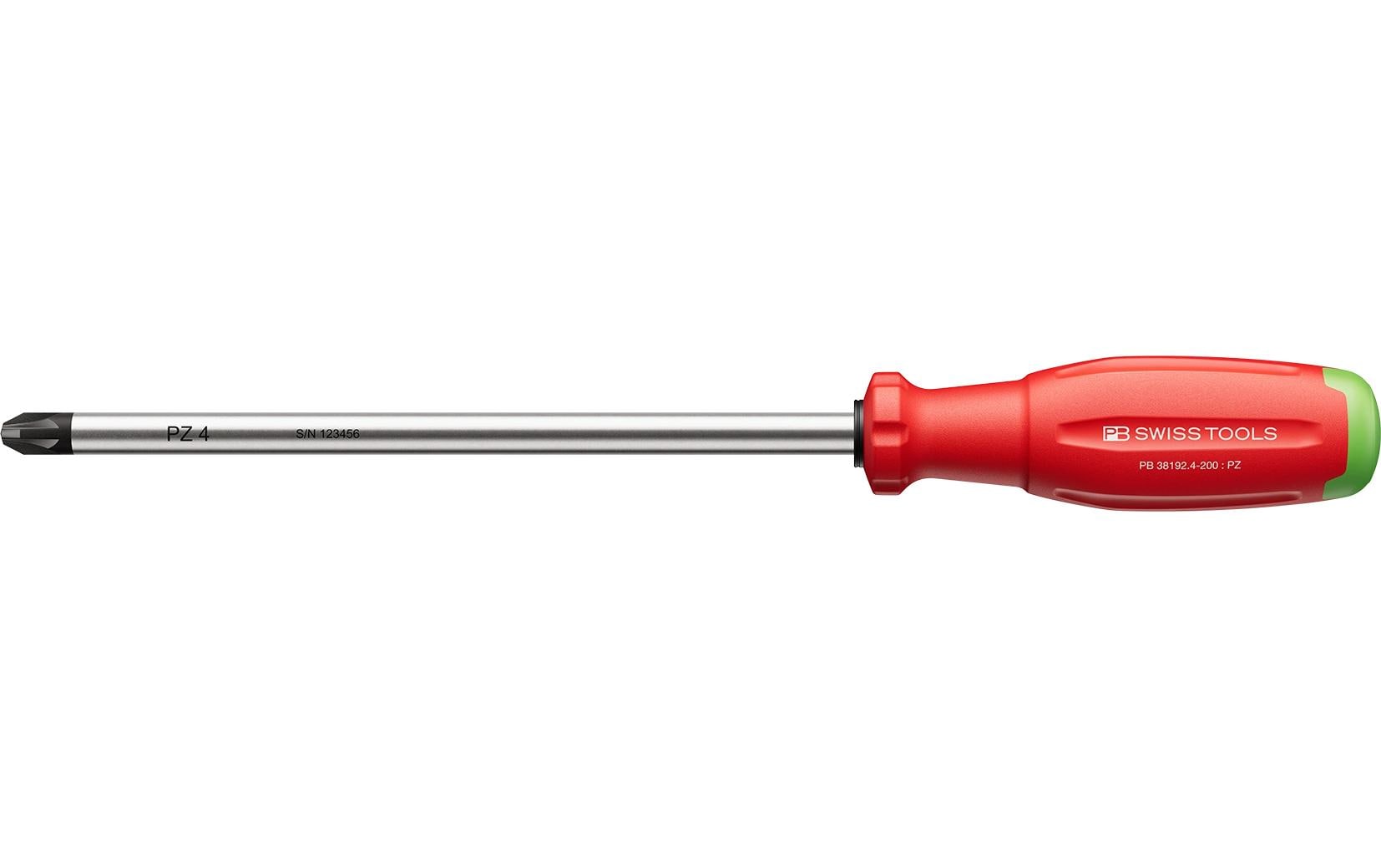 PB Swiss Tools PZ-Kreuzschraubenzieher SwissGrip Evo PB 38192.4-200