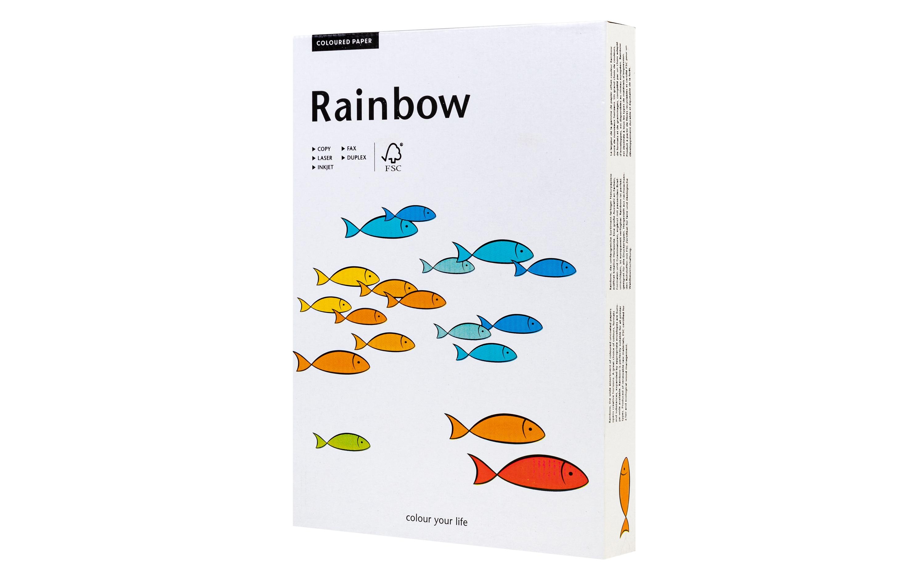 Rainbow Kopierpapier Rainbow 120 g/m² A4, Intensivrot