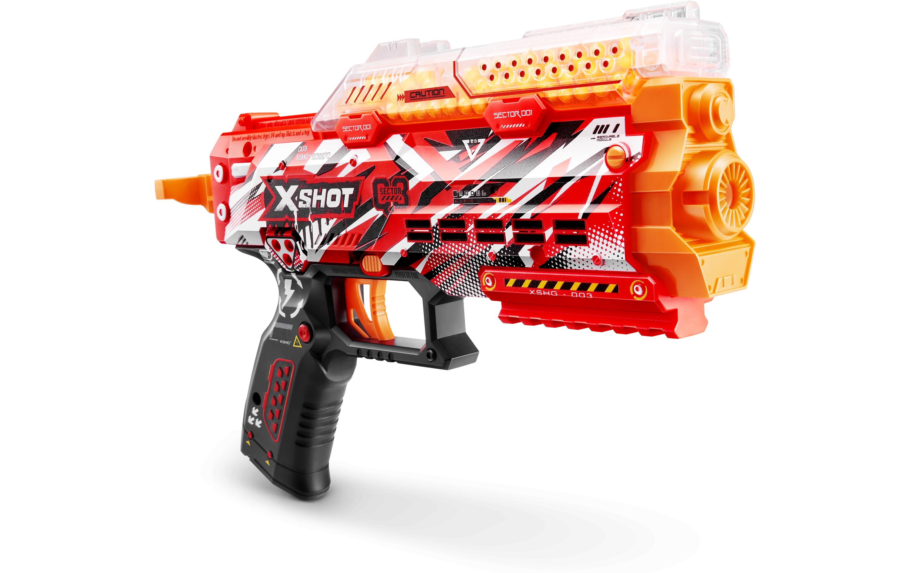X-Shot Hyper Gel Stinger Blaster mit Gel-Kugeln – EN71 Series 1 X-Shot Hyper Gel Stinger Blaster mit Gel-Kugeln – EN71 Series 1