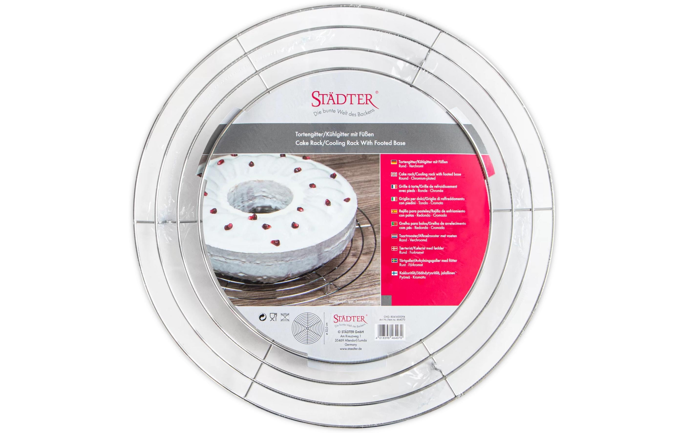 Städter Abkühlgitter Rund, 32 cm