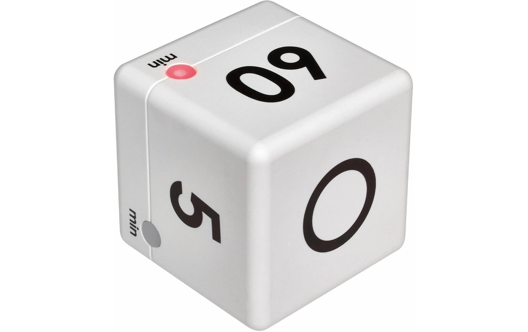TFA Dostmann Küchentimer Cube Weiss