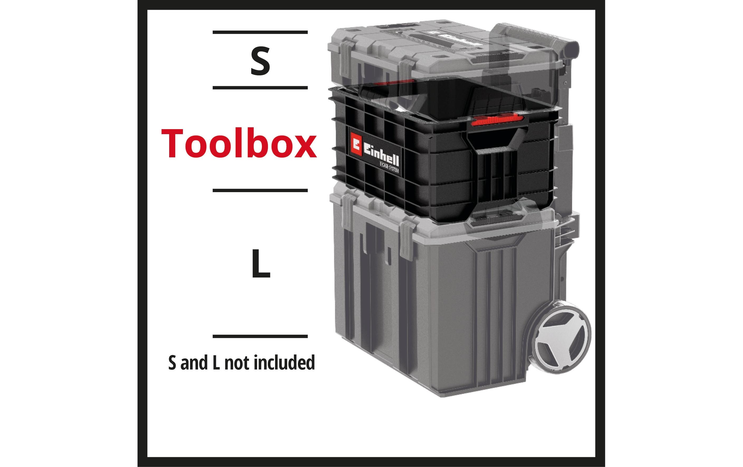 Einhell Systemkoffer E-Case Werkzeugkiste