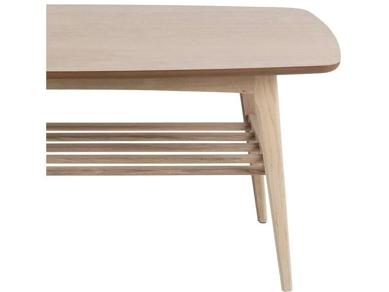 AC Design Couchtisch Woodstock Eiche, 120 x 60 x 47 cm AC Design Couchtisch Woodstock Eiche, 120 x 60 x 47 cm